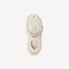 Zapatillas Triple S de suela transparente para hombre en blanco Zapatillas Triple S de suela transparente para hombre en blanco
