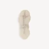 Zapatillas Triple S de suela transparente para hombre en blanco Zapatillas Triple S de suela transparente para hombre en blanco