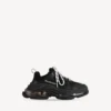 Zapatillas Triple S de suela transparente para mujer en negro Zapatillas Triple S de suela transparente para mujer en negro