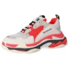 Zapatillas Triple S «Grey Red» 536737W09OH6495
