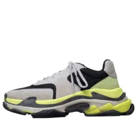 Zapatillas Triple S «Gris claro/Amarillo neón» 533888W09T21293