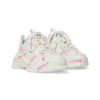 Zapatillas Triple S Logotype «Blanco y rosa, material técnico» 654251W2FAB9050