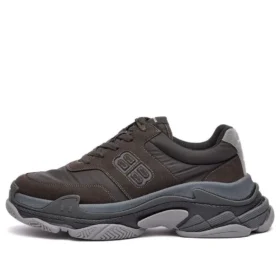 Zapatillas Triple S «Marrón oscuro y gris» 710157W3CU41819