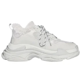 Zapatillas Triple S «Piel sintética – Gris» 668562W3CQ51210
