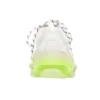 Zapatillas Triple S «Suela transparente – Blanco amarillo fluorescente» 541624W2FR19073