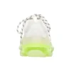 Zapatillas Triple S «Suela transparente – Blanco y amarillo fluorescente» 544351W2FR19073