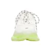 Zapatillas Triple S «Suela transparente – Blanco y amarillo fluorescente» 544351W2FR19073