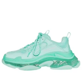 Zapatillas Triple S «Suela transparente – Menta» 544351W2GA14500
