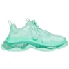 Zapatillas Triple S «Suela transparente – Menta» 544351W2GA14500
