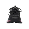 Zapatillas Triple S «Suela transparente – Negro, rosa y neón» 541624W2FR11053