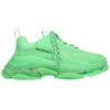 Zapatillas Triple S «Suela transparente – Verde neón» 541624W2CF13801