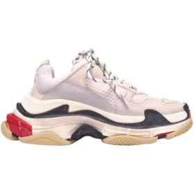Zapatillas Triple S «White Black Red» 533882W09E19000