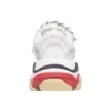Zapatillas Triple S «White Black Red» 533882W09E19000