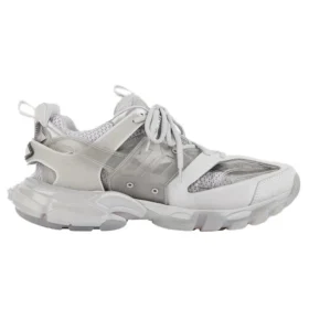 Zapatos «Daddy» con suela transparente Track, gris/blanco 647742W3BM41200