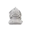 Zapatos «Daddy» con suela transparente Track, gris/blanco 647742W3BM41200