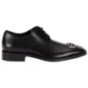 Zapatos de cuero Rim Derby «Negro» 712642WA8E11081