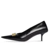 Zapatos de tacón «Black Shiny Lambskin» con tacón cuadrado de 60 mm 694739WBD821080