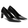 Zapatos de tacón Blade «Piel de becerro suave negra» 679184WBC401000
