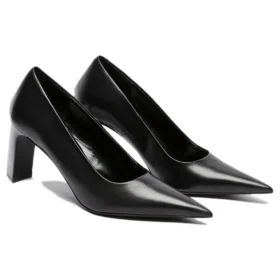 Zapatos de tacón Blade «Piel de becerro suave negra» 679184WBC401000
