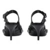 Zapatos de tacón Cagole con talón abierto de 70 mm «Negro» 714251WAD4E1081