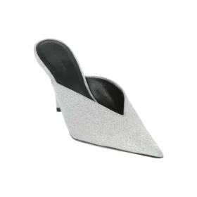 Zapatos de tacón con tiras traseras y purpurina «Silver» 579279WA7018163