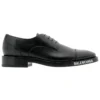 Zapatos Derby con puntera con logotipo «Negro» 590716WA7201000