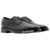 Zapatos Derby con puntera con logotipo «Negro» 590716WA7201000