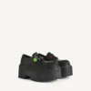 Zapatos Derby de plataforma «Strike» para mujer con adornos, en negro/multicolor Zapatos Derby de plataforma «Strike» para mujer con adornos, en negro/multicolor