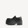 Zapatos Derby de plataforma «Strike» para mujer con adornos, en negro/multicolor Zapatos Derby de plataforma «Strike» para mujer con adornos, en negro/multicolor