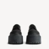 Zapatos Derby de plataforma «Strike» para mujer en negro Zapatos Derby de plataforma «Strike» para mujer en negro