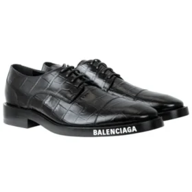 Zapatos Derby planos para hombre «Black» 590716WBBV41090