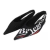 Zapatos planos informales con logo «Knife Slingback» «Negro» 500619W06001091